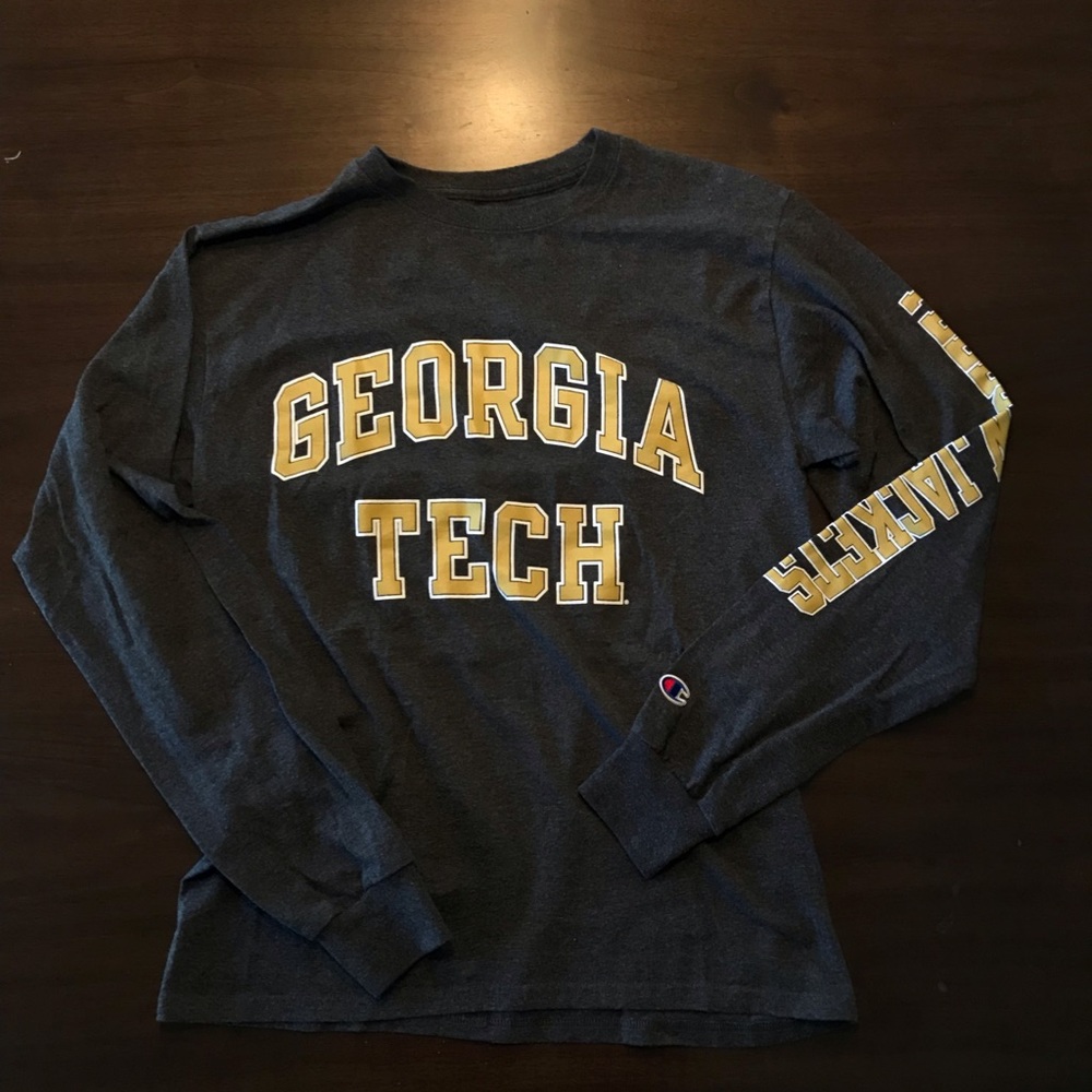 Champion Georgia Tech long sleeve shirt